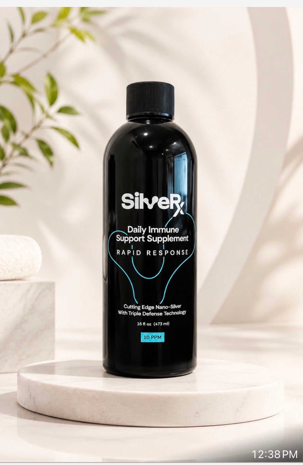10 PPM Nano Silver Immune Support liquid